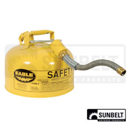 SUNBELT Eagle 2 Gal Diesel Saftety Can Type 2 HD 0" x0" x0" A-B1SCD7